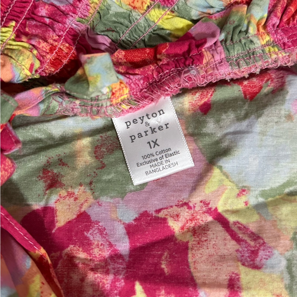 Peyton & Parker Pink Floral Dress Mommy & Me Open Back Ruffle Dress - Picture 8 of 8
